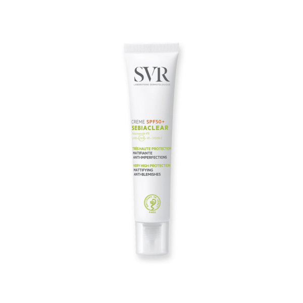 SVR SEBIACLEAR ECRAN CREME Peaux à tendance acnéique SPF50 40ML