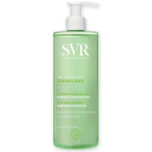SVR Sebiaclear Gel Moussant Nettoyant Sans Savon Purifiant Désincrustant – 400ml