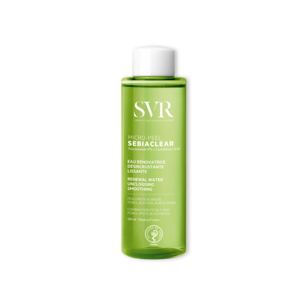 SVR Sebialcear Micro-Peel Eau Rénovatrice Désincrustante Lissante – 150ml