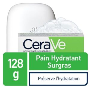CeraVe Pain Hydratant Surgras Peau Normale à Sèche | 128g