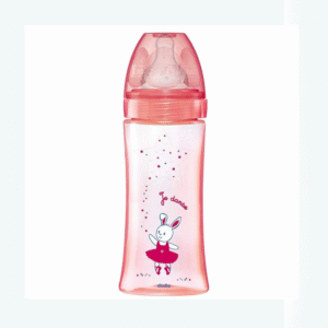 Dodie Biberon Initiation+ Tétine Ronde 3 Vitesses Débit +6m 330ml