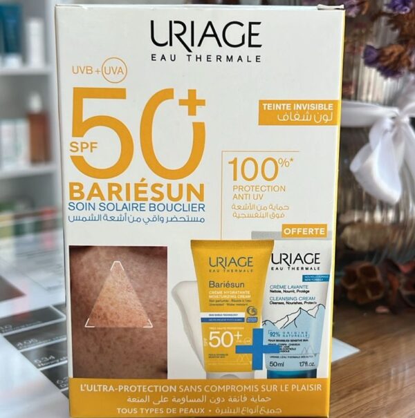 Uriage Bariésun Spray Solaire Enfant Spf50+ 200ml + Crème Lavante Nourrissante 50ml Offerte