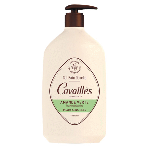Cavaillès Gel Bain Douche Amande Verte – 1L