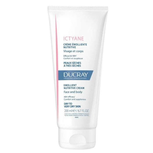 Ducray Ictyane Crème Émolliente Nutritive – 200ml